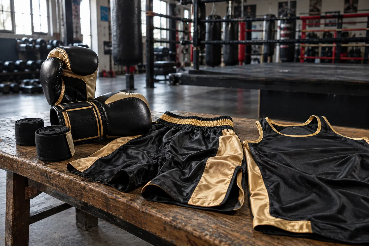 Custom boxing gear product photo 02