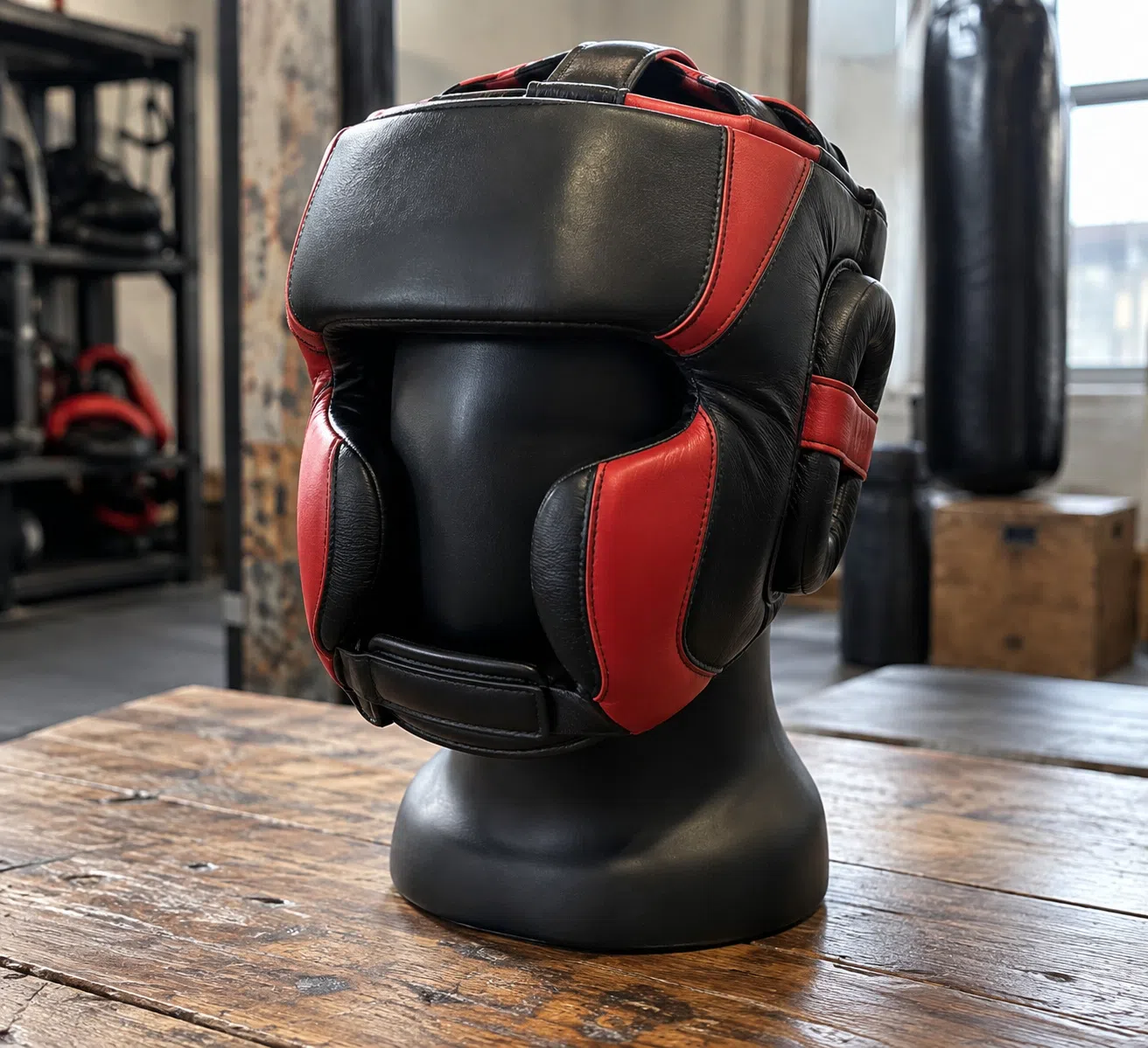 Boxing headgear product photo 01