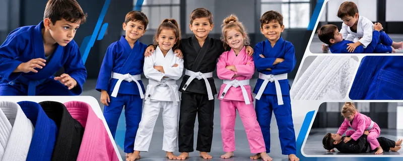Custom kids BJJ gi manufacturing