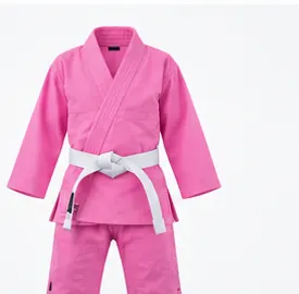 Kids BJJ gi in pink