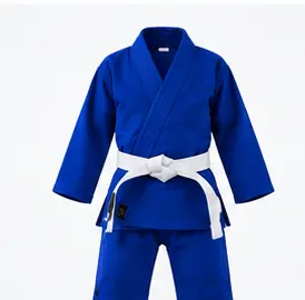 Kids BJJ gi in royal blue