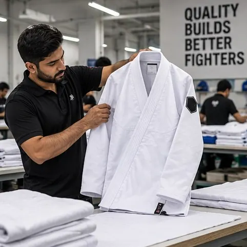 Combat sports apparel factory production